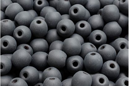 Round Druck Beads with BIG HOLE 2,0mm (111-19003-08x08-23980-84100)
