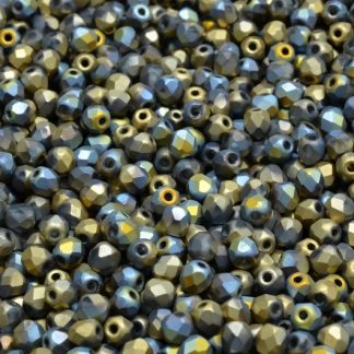 Firepolished Round Beads 3mm (151-19001-03x03-00030-84100-98552)