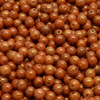 Round Druck Beads 4mm (111-19001-04x04-02010-14497)