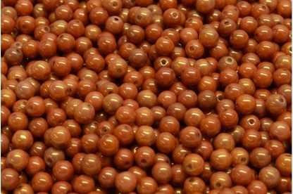 Round Druck Beads 4mm (111-19001-04x04-02010-14497)