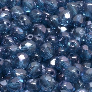 Firepolished Round Beads 6mm (151-19001-06x06-00030-14464)