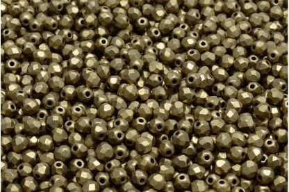 Firepolished Round Beads 3mm (151-19001-03x03-23980-84100-90215)