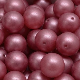 Round Druck Beads 11mm (111-19001-11x11-02010-70020-DARK)