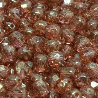 Firepolished Round Beads 6mm (151-19001-06x06-00030-15495)